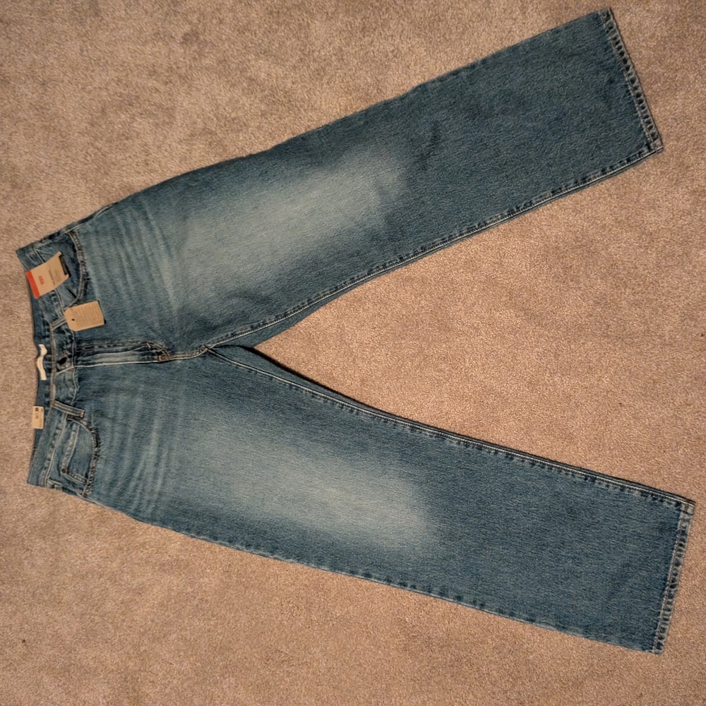 LEVIS '94 Baggy Jeans Midrise Straight Leg blue women's jeans 32 x 31 New NWT